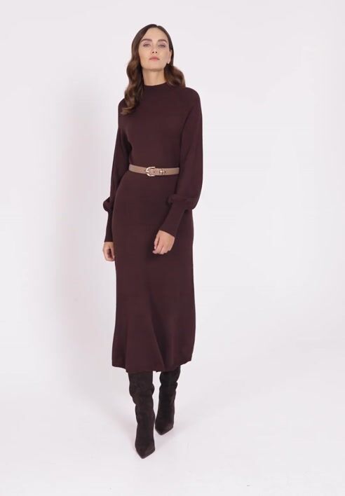 knitted roll neck midi dress Women's roll-neck | 103-99-901 | Good Prices | Online Store Xmas Style