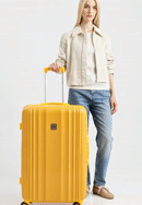 Valiză mare din policarbonat, galben, 56-3P-303-50, Fotografie 0