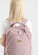 Rucsac pentru laptop din nailon de 15,6'''' pentru femei, roz, 29-3P-201-10, Fotografie 0