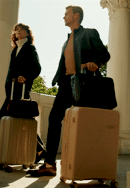 Valiză mică  fabricată din policarbonat, gri bej, 56-3P-301-10, Fotografie 0