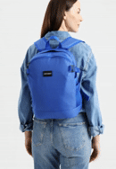 Kompaktowy plecak do samolotu, niebieski, 56-3S-937-35, Zdjęcie 0