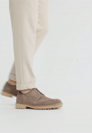 Herren Derby aus Wildleder, dunkelbeige, 100-M-704-4-42, Bild 0