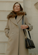 Hladká kožená tříkomorová crossbody kabelka, hnědá, 101-4E-604-G1, Obrázek 0