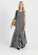 Geflochtener Papierstrohkorb, beige-schwarz, 100-4Y-905-95, Bild 0